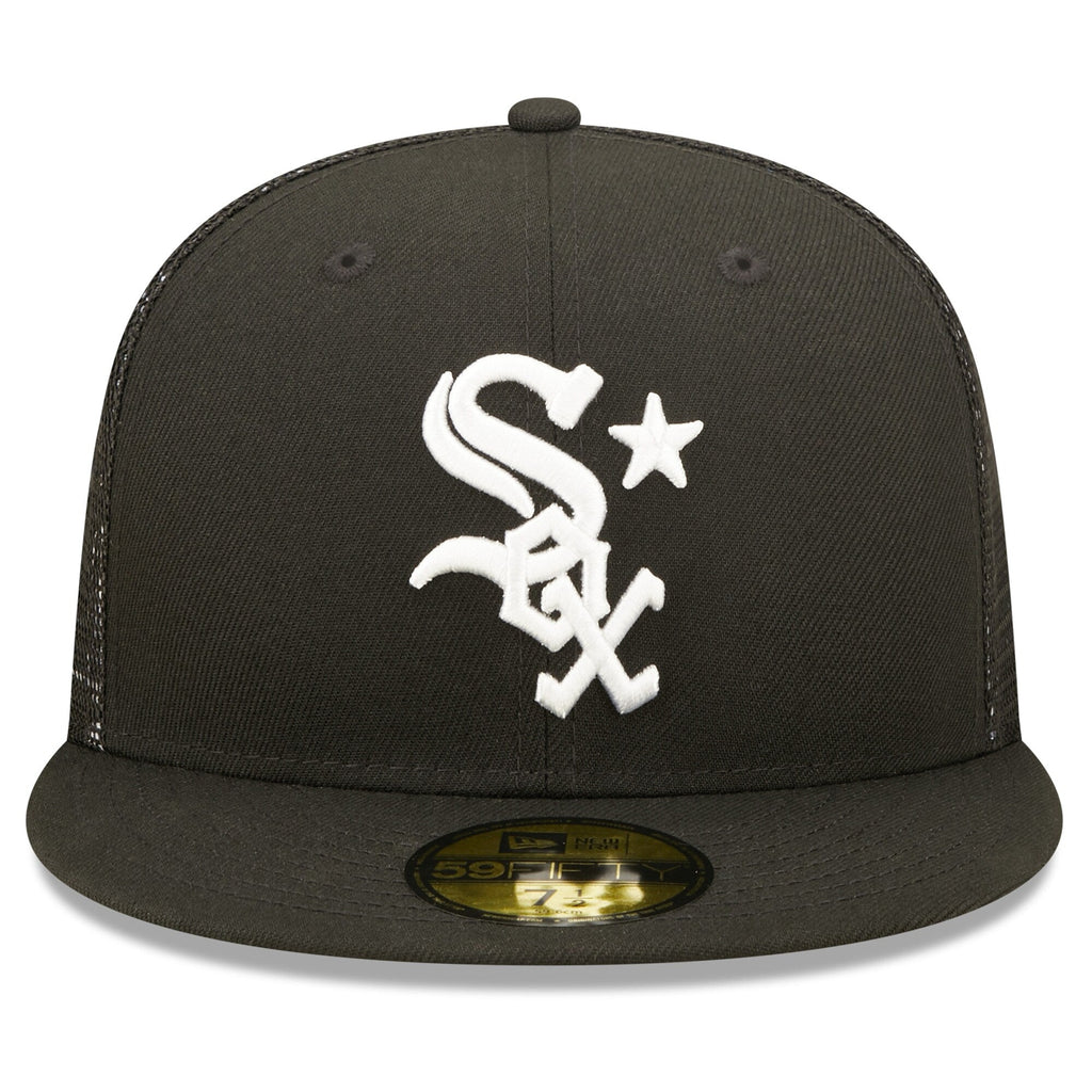 Chicago White Sox New Era Black 2022 MLB All-Star Game Workout 59FIFTY Fitted Hat for Men product image 2, provided for