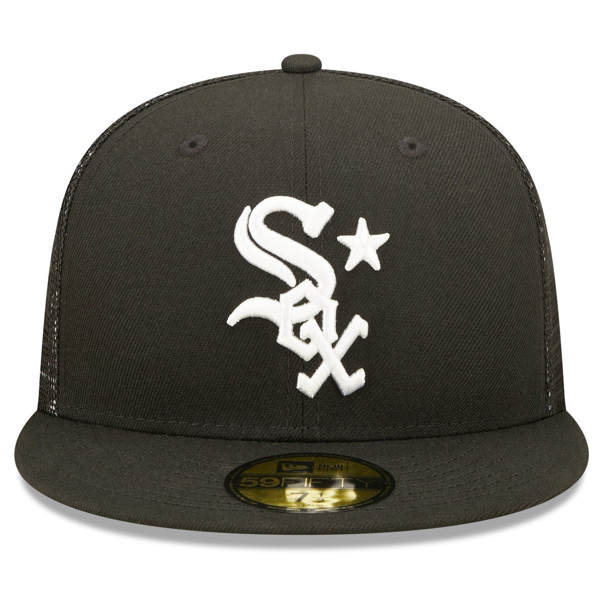 Chicago White Sox New Era Black 2022 MLB All-Star Game Workout 59FIFTY Fitted Hat for Men product image 2, provided for