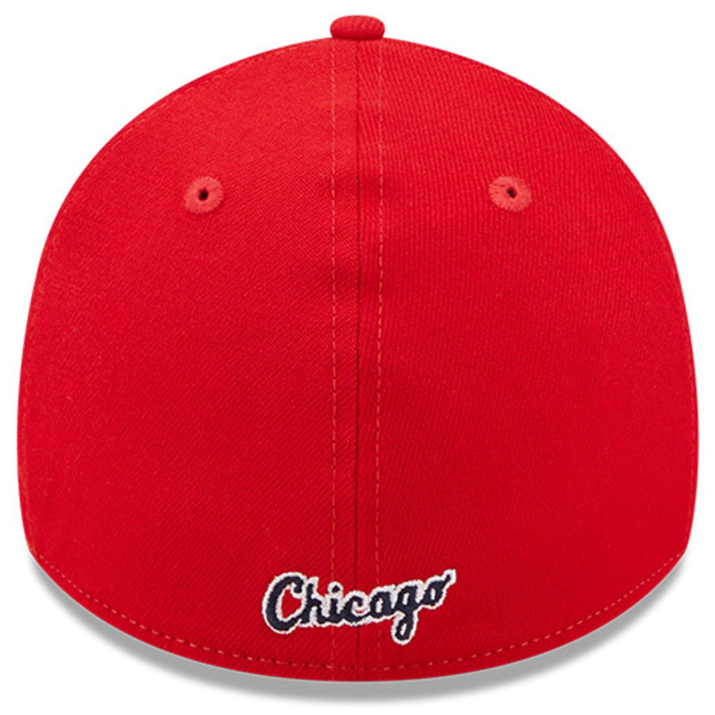 Chicago White Sox New Era Red 2022 4th of July 39THIRTY Flex Hat for Men product image 4, provided for visual reference and