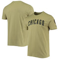 Chicago Cubs Armed Forces Olive New Era T-Shirt for Men product image 1, provided for visual reference and product detail