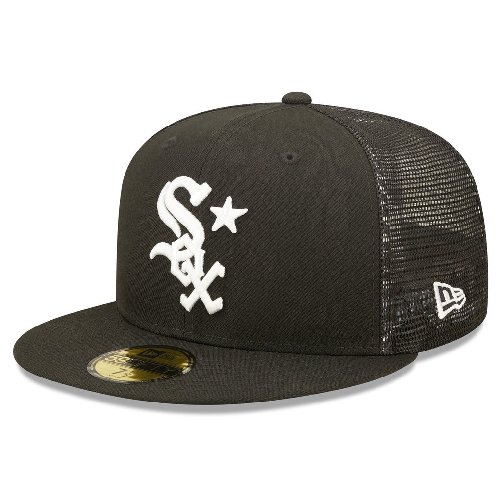 Chicago White Sox New Era Black 2022 MLB All-Star Game Workout 59FIFTY Fitted Hat for Men product image 3, provided for