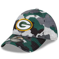 Green Bay Packers New Era Camo 2022 NFL Training Camp Official 39THIRTY Flex Hat for Men product image 1, provided for