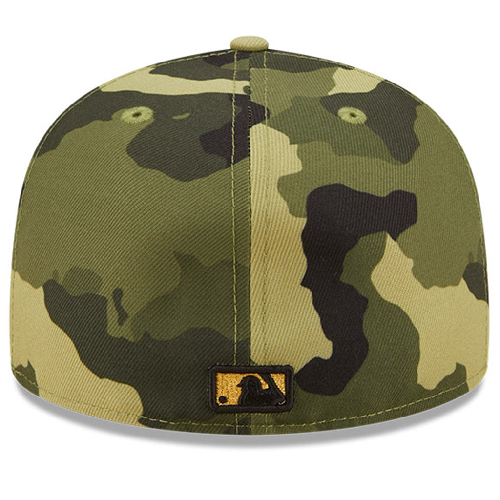 Chicago Cubs New Era 2022 MLB Armed Forces Day On-Field 59FIFTY Fitted Hat - Camo product image 4, provided for visual