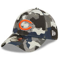 Chicago Bears New Era Camo 2022 NFL Training Camp Official 39THIRTY Flex Hat for Men product image 1, provided for visual