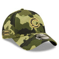 Chicago Cubs 9TWENTY Camo 2022 Armed Forces Day Adjustable Hat product image 1, provided for visual reference and product