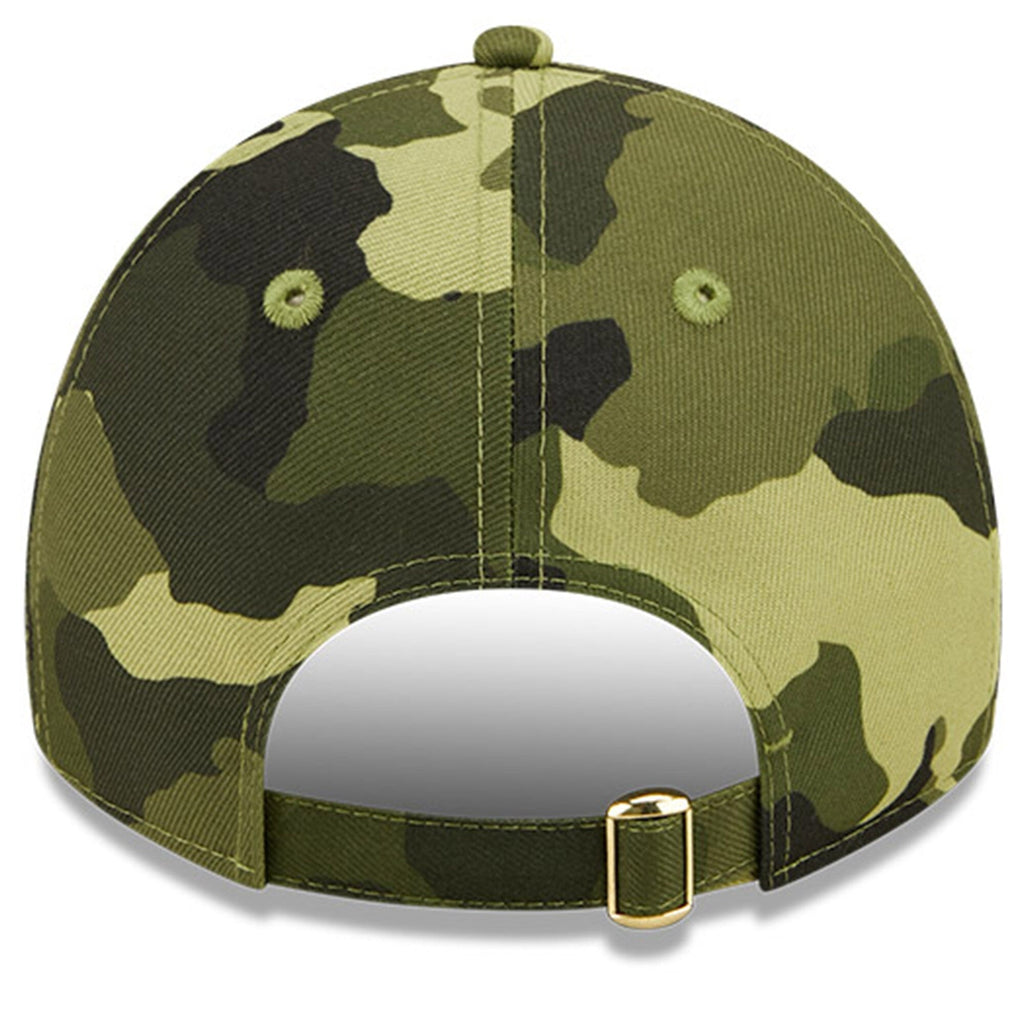 Chicago Cubs 9TWENTY Camo 2022 Armed Forces Day Adjustable Hat product image 4, provided for visual reference and product