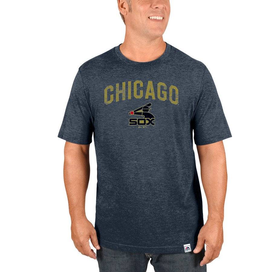 Mens Chicago White Sox Cooperstown Collection Eephus Pitch Softhand T-Shirt product image 4, provided for visual reference