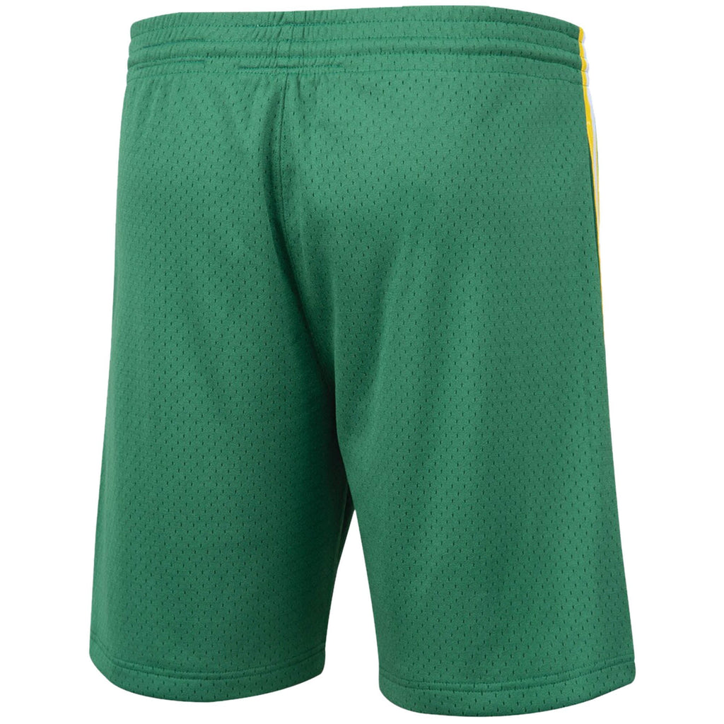 Seattle Supersonics Mitchell & Ness Hardwood Classics Logo Swingman Shorts - Green product image 3, provided for visual