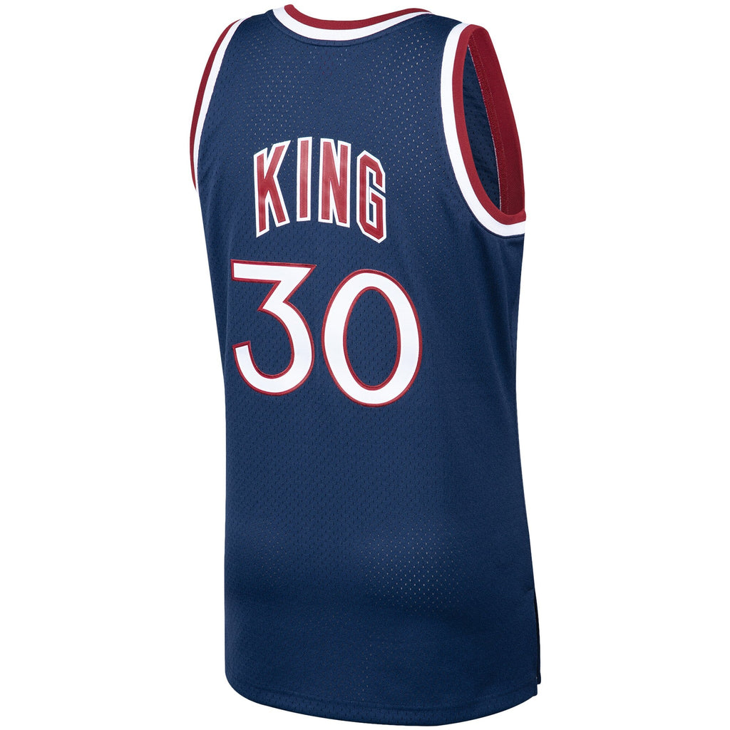 Bernard King New York Knicks Mitchell & Ness 1982-83 Hardwood Classics Swingman Jersey - Navy for Men product image 3,