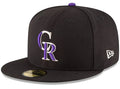 New Era MLB Colorado Rockies Game Authentic Collection On Field 59Fifty Fitted Hat product image 1, provided for visual