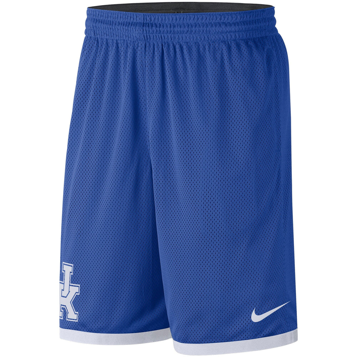 Kentucky Wildcats Nike Logo Performance Shorts - Royal/White product image 2, provided for visual reference and product
