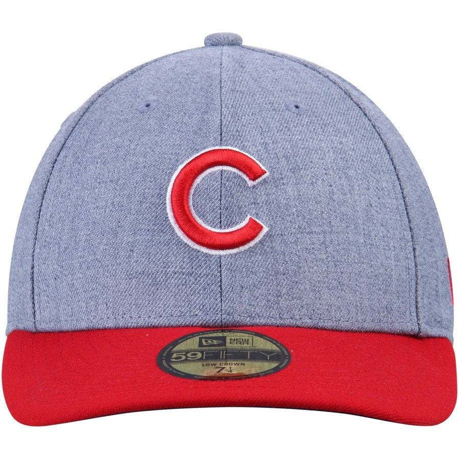 Chicago Cubs Change Up Low Crown 59FIFTY Fitted Cap product image 2, provided for visual reference and product detail review