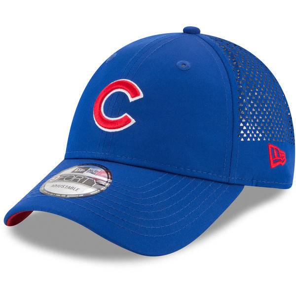 Chicago Cubs 9FORTY Perf Pivot 2 New Era Adjustable Hat product image 3, provided for visual reference and product detail