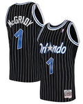 Tracy McGrady 2003-04 Orlando Magic Mitchell & Ness Black Away Swingman Jersey for Men product image 1, provided for visual