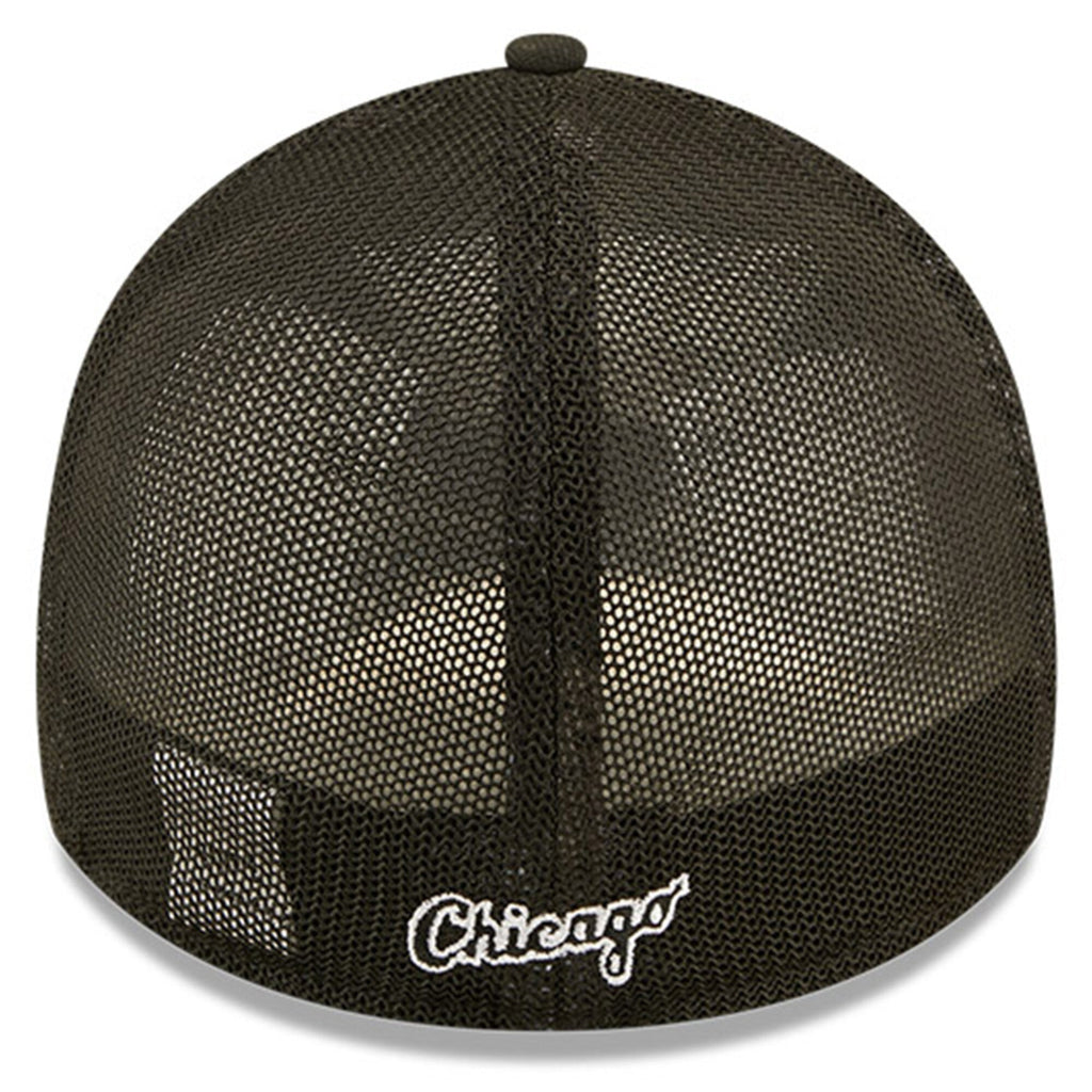 Chicago White Sox New Era 2022 All Star Game Workout Black 39THIRTY Flex Fit Hat product image 5, provided for visual