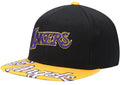 Mitchell & Ness Black/Gold Los Angeles Lakers Hardwood Classics Snapshot Adjustable Snapback Hat for Men product image 1,