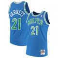 Mens Minnesota Timberwolves Kevin Garnett Mitchell & Ness Blue 1995-96 Hardwood Classics Swingman Jersey product image 1,