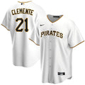 Pittsburgh Pirates Roberto Clemente Nike White Home Replica Jersey for Men product image 1, provided for visual reference