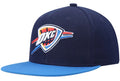 Oklahoma City Thunder 2-Tone 2.0 Mitchell & Ness Snapback Hat product image 1, provided for visual reference and product