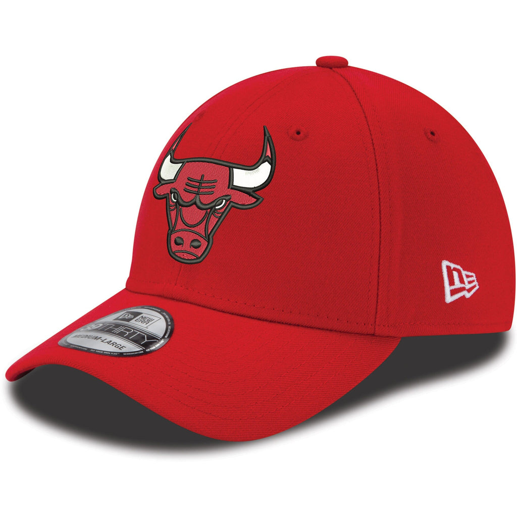 Chicago Bulls New Era Red NBA Team Classic 39THIRTY Flex Hat for Men product image 1, provided for visual reference and