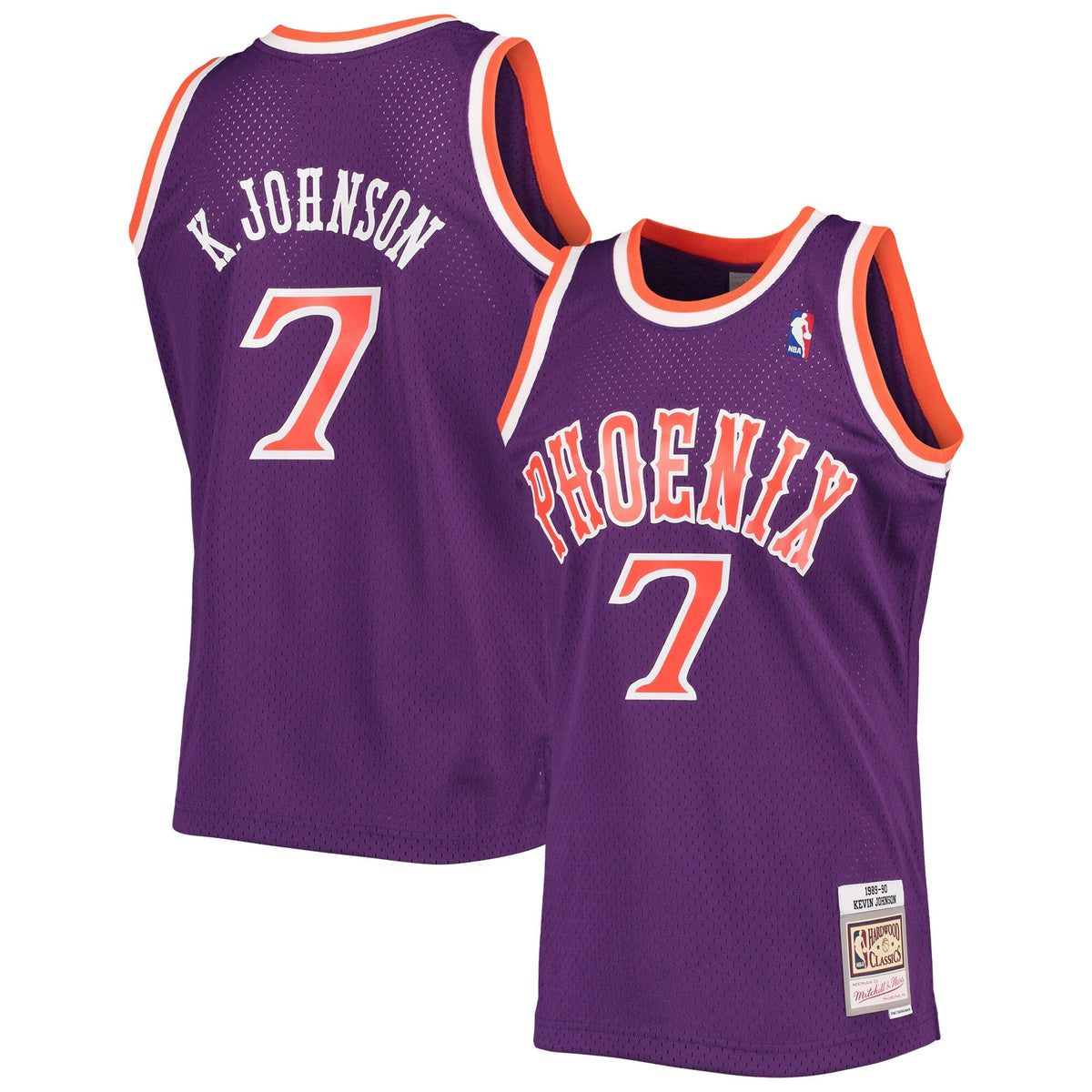 Mitchell & Ness Kevin Johnson Purple Phoenix Suns 1989-90 Hardwood Classics Swingman Jersey for Men product image 1,