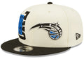 Orlando Magic New Era 2022 NBA Draft 9FIFTY Snapback Adjustable Hat - Cream/Black product image 1, provided for visual