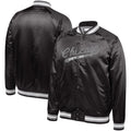 Chicago White Sox Mitchell & Ness Cooperstown Collection Black Satin Full-Snap Jacket for Men product image 1, provided for
