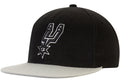 Mitchell & Ness San Antonio Spurs Core 2 Tone Black/Gray Adjustable Snapback Hat for Men product image 1, provided for
