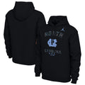 Nike North Carolina Tar Heels Mens Black Camo Veterans Day Long Sleeve Hoodie product image 1, provided for visual reference