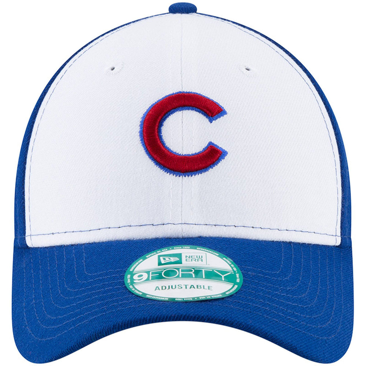 Chicago Cubs 9FORTY The League Adjustable Hat With White Panel Front By New Era product image 2, provided for visual