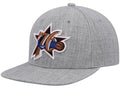 Philadelphia 76ers Team Classic Heathered 2.0 Mitchell & Ness Snapback Hat product image 1, provided for visual reference