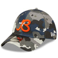 Chicago Bears New Era Camo 2022 NFL Training Camp Official Script 39THIRTY Flex Hat for Men product image 1, provided for