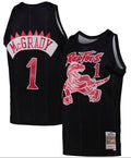 Toronto Raptors Tracy McGrady Black Team Color Swingman Jersey by Mitchell & Ness for Men product image 1, provided for