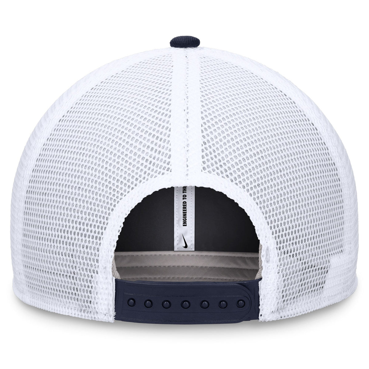 Michigan Wolverines Nike Legacy Rise Mascot Trucker Adjustable Hat - Navy/White product image 2, provided for visual
