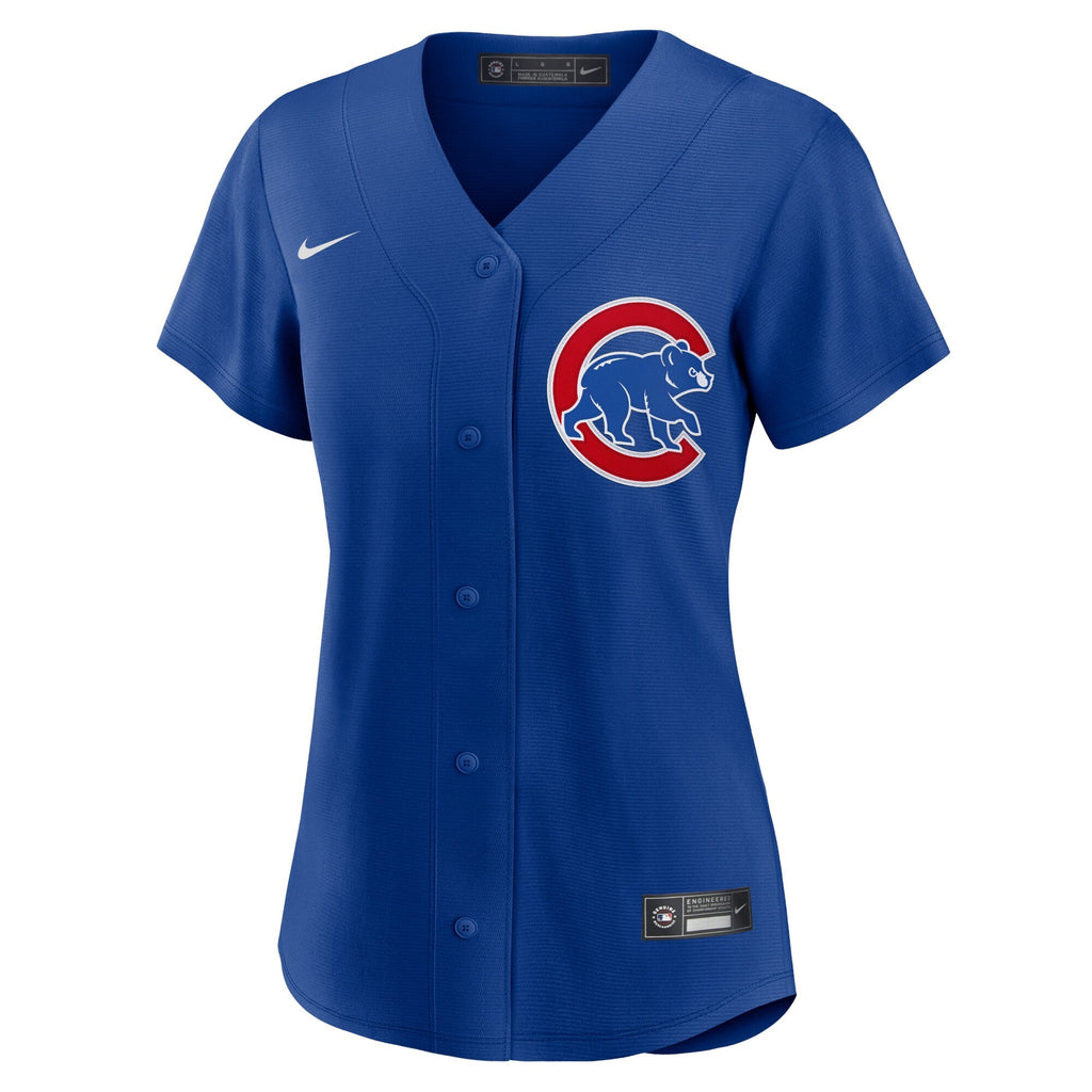 Chicago Cubs Nike Royal Alternate Replica Team Jersey for Women product image 2, provided for visual reference and product
