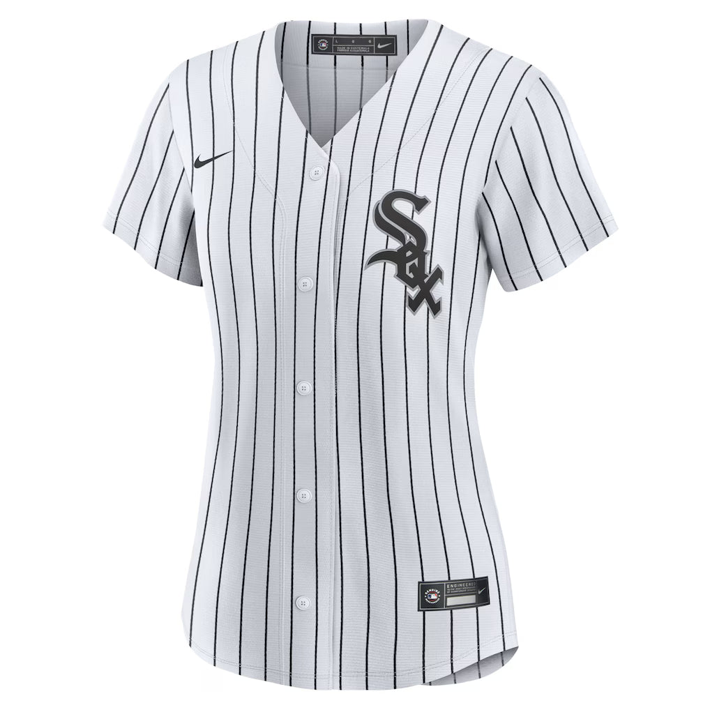 Chicago White Sox Nike White Home Replica Team Blank Jersey for Women product image 2, provided for visual reference and