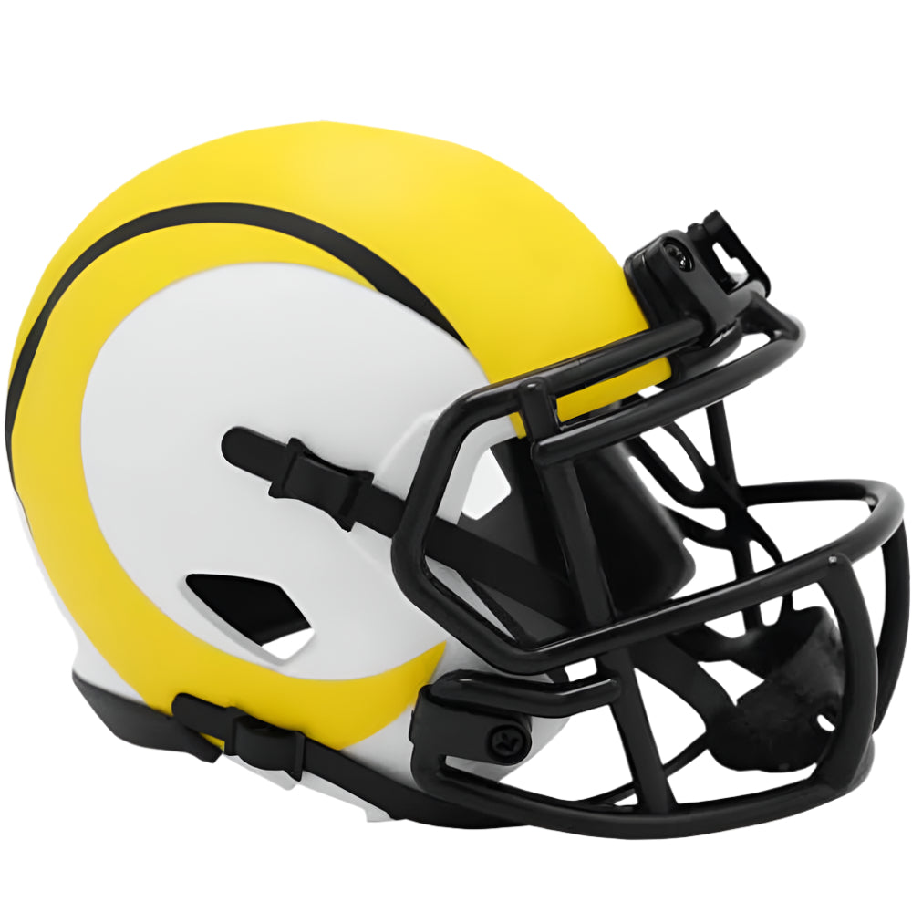NFL Los Angeles Rams Lunar Eclipse Alternate Riddell Mini Helmet product image 1, provided for visual reference and product