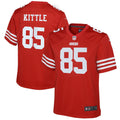 Youth George Kittle San Francisco 49ers Nike Game Jersey - Scarlet product image 1, provided for visual reference and