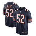 Khalil Mack Chicago Bears Youth Navy Blue Nike Game Jersey product image 1, provided for visual reference and product detail