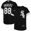 Youth Chicago White Sox Luis Robert Nike Black Alternate Replica Player Jersey product image 1, provided for visual